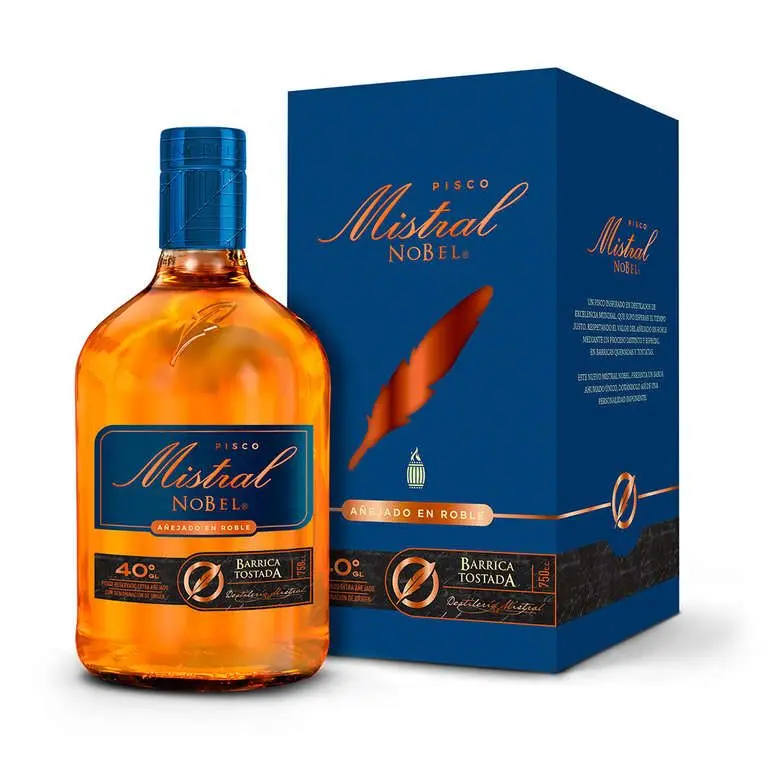 MISTRAL NOBEL BARRICA TOSTADA 40º 750 CC