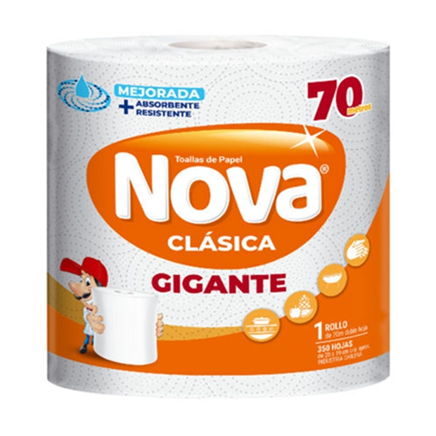 TOALLA NOVA CLASICA GIGANTE 70 MTS UN