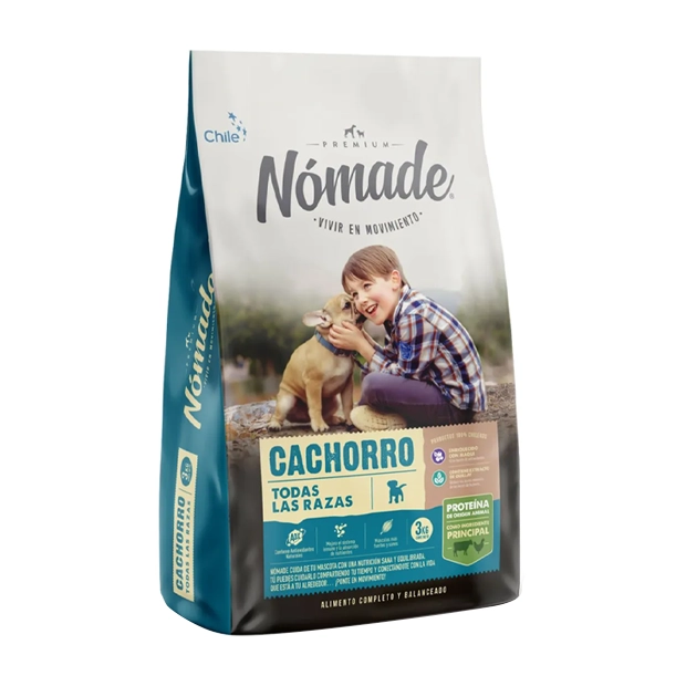 ALIMENTO PERRO NOMADE CAHORRO 10 KG - UN