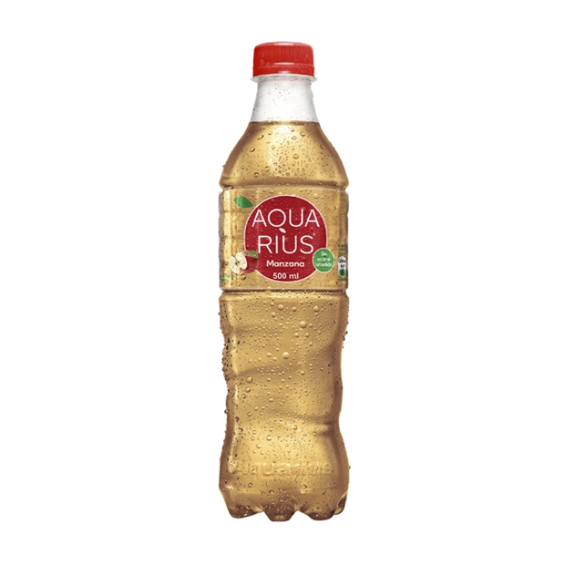 AQUARIUS SABOR MANZANA 500 ML UN