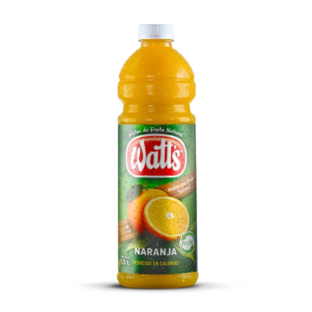 NECTAR NARANJA WATTS 1,5 LTS