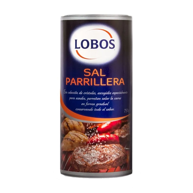 SAL PARILLERA LOBOS SALERO 750 GR UN