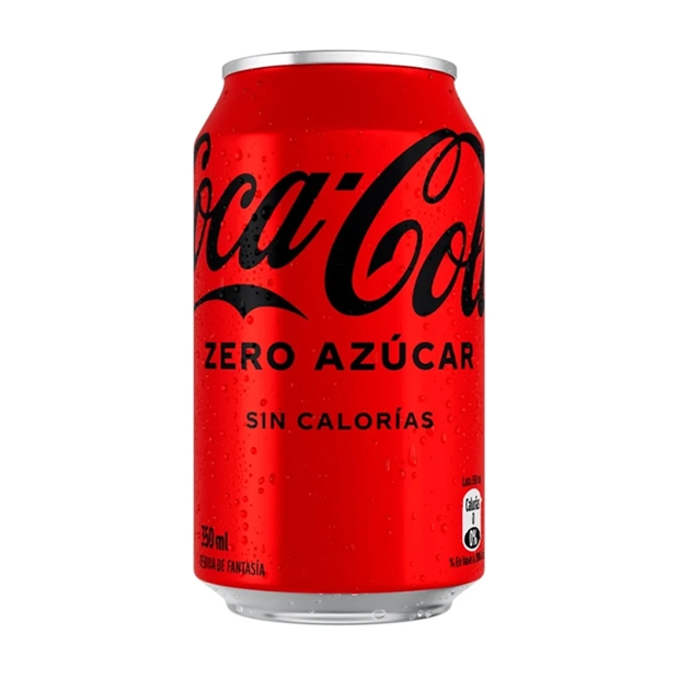 COCA COLA ZERO 350 ML LATA