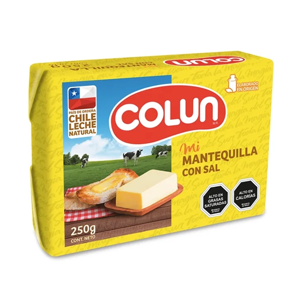 MANTEQUILLA COLUN - 250 GR - UN