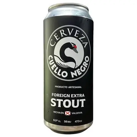 CUELLO NEGRO STOUT LATA 473 CC