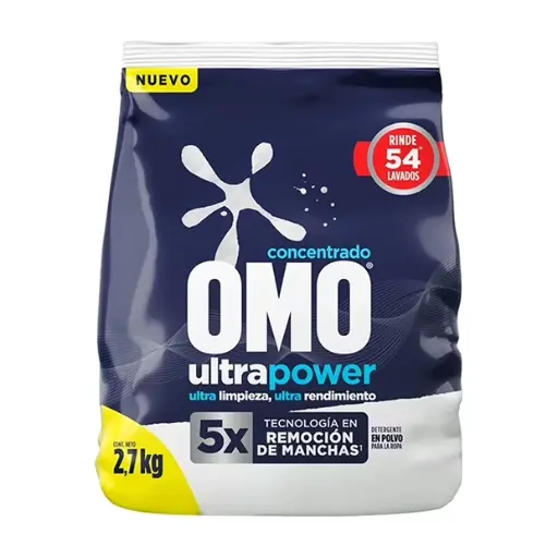 [62031] DETERGENTE OMO EN POLVO BOLSA 2,7 KG - UN