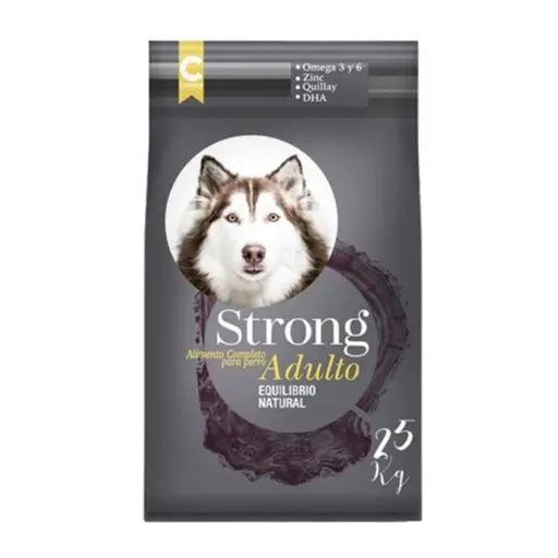 [70106] ALIMENTO PERRO STRONG ADULTO 25 KG - UN