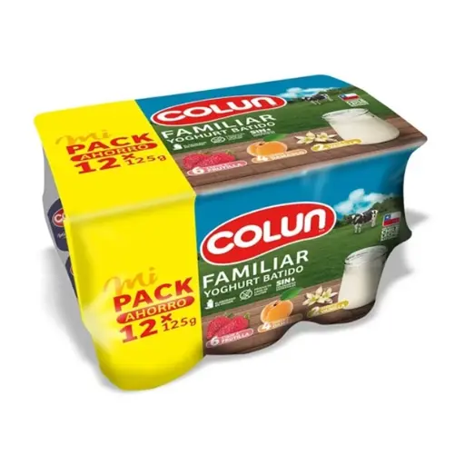 [61401] YOGURT BATIDO COLUN PACK 12 UND - UN