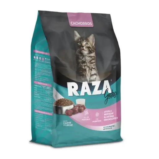 [62230] RAZA GATITOS CARNE Y LECHE 8 KG - UN