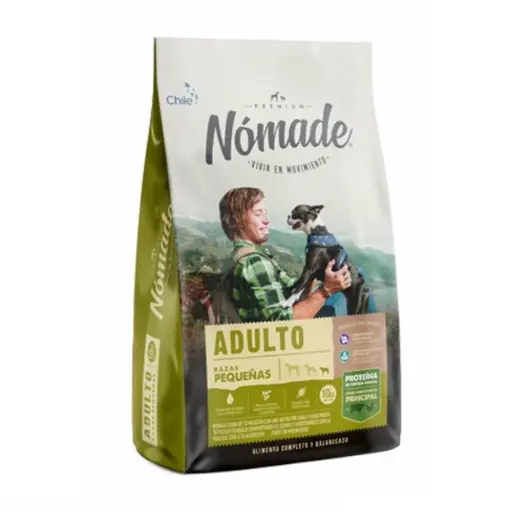 [70124] ALIMENTO PERRO NOMADE ADULTO RAZA PEQUEÑA 10 KG - UN