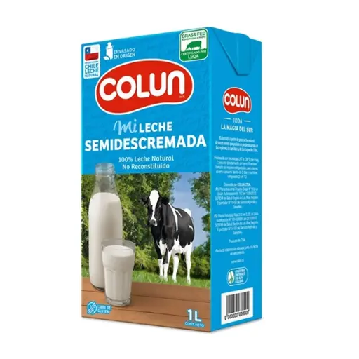 [60898] LECHE SEMI DESCREMADA COLUN 1 LT - UN