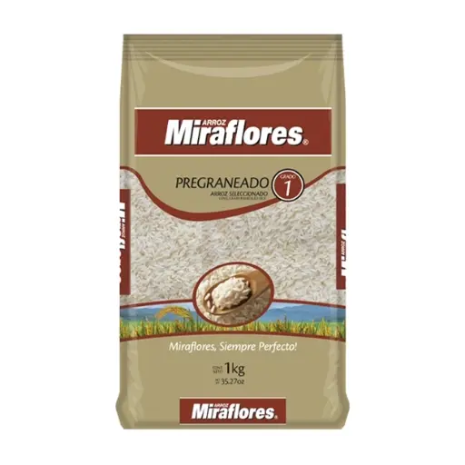 [60007] ARROZ MIRAFLORES PREGRANEADO G1 - 1 KG - UN
