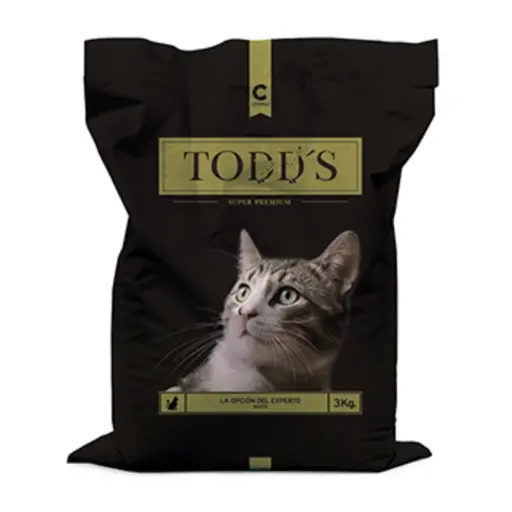 [70207] ALIMENTO GATO TODDS 3 KG - UN