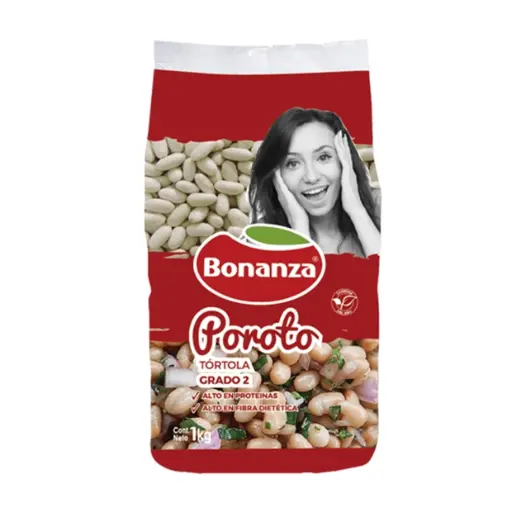 [61970] POROTO TORTOLA BONANZA 1 KG UN