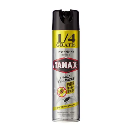 [61819] TANAX AEROSOL ARAÑA Y BARATAS 220 CC - UN