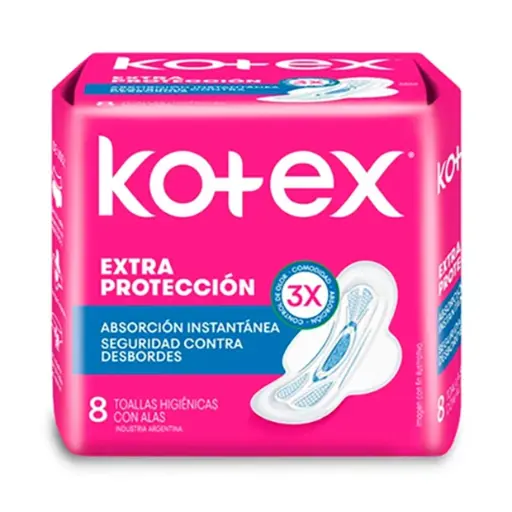 [61976] TOALLA HIGIENICA KOTEX TELA NORMAL 8 UND