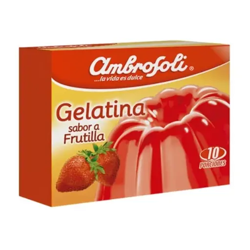 [60786] GELATINA SABOR FRUTILLA 100 GR UN