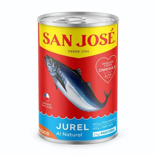 [61045] JUREL AL NATURAL SAN JOSE 425 GR UN