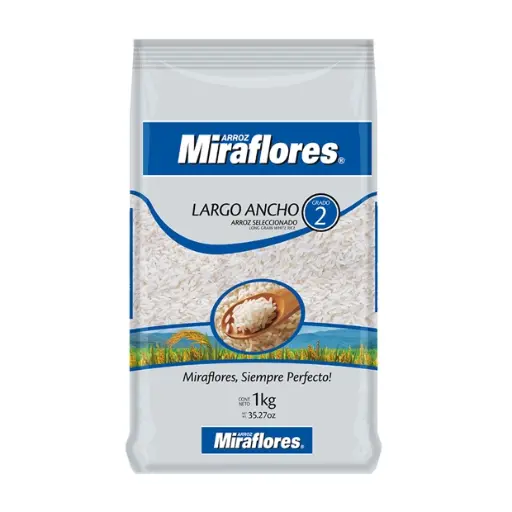 [60008] ARROZ MIRAFLORES LARGO G2 - 1 KG - UN