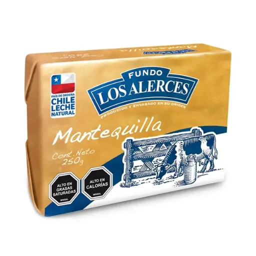 [50506] MANTEQUILLA ALERCES  250 GR - UN