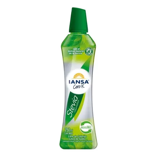 [60971] ENDULZANTE IANSA CERO K STEVIA LIQUIDO 250 ML UN