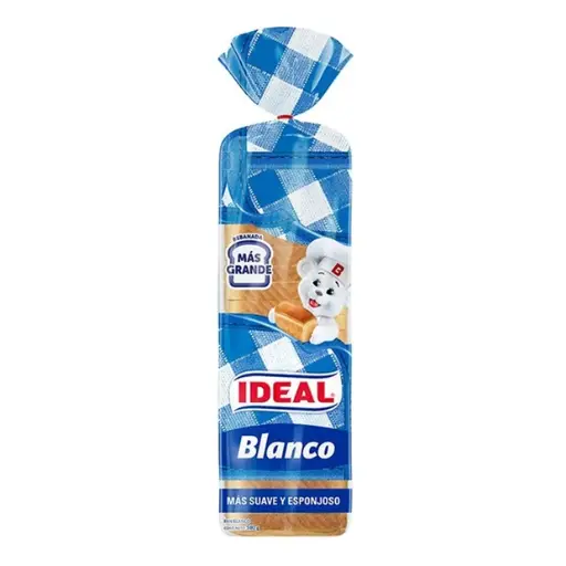 [61219] PAN BLANCO IDEAL 580 GR UN