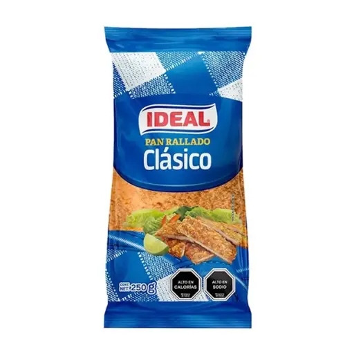 [61226] PAN RALLADO CLASICO IDEAL 250 GR UN