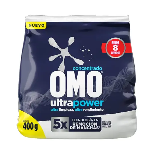 [62054] DETERGENTE OMO EN POLVO 400 GRS - UN
